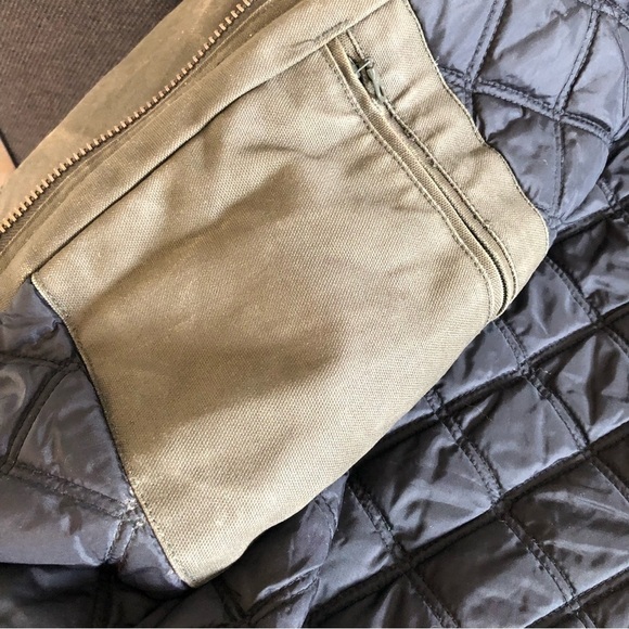 Craftsman gray green chore coat hood quilted lining XXL - Picture 15 of 15